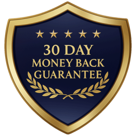 30 Day Money-Back Guarantee